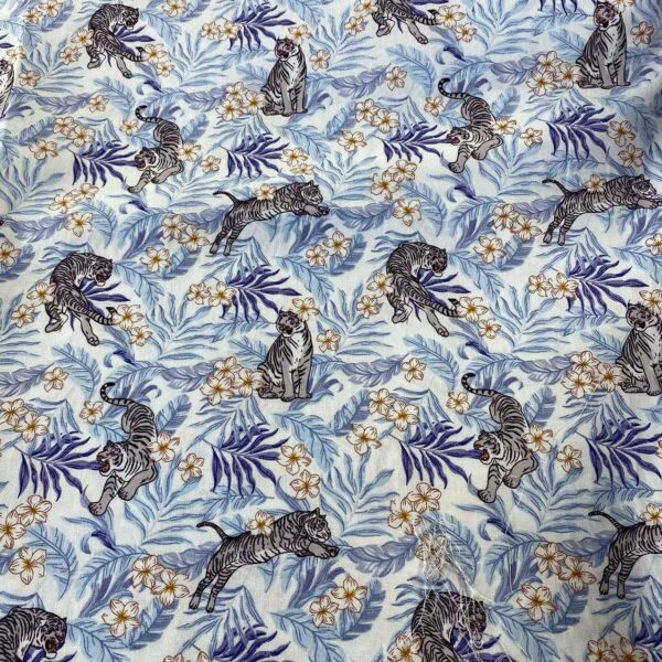 Beach Style Cotton Poplin Fabric for Men’s Shirts and Boys’ Wear