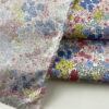 100% Cotton Pastoral Small Floral Reactive Printed Fabric — Soft & Breathable for Summer Apparel