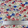 100% Cotton Pastoral Floral Printed Fabric — Soft, Breathable & Reactive-Dyed