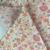 100% Cotton Daisy Printed Fabric — Fresh Floral Poplin for Dresses & Shirts