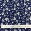 Country-Style Cotton Poplin Fabric — Mini Floral Print Material