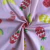 主图-05 100% Cotton Poplin Fruit Blossom Print Fabric — Soft, Breathable & Colorfast