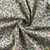 100% Cotton Poplin Small Sprig Floral Print Fabric — Lightweight & Colorfast
