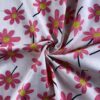 100% Cotton Poplin Micro Floral Fabric — Lightweight, Breathable & Durable