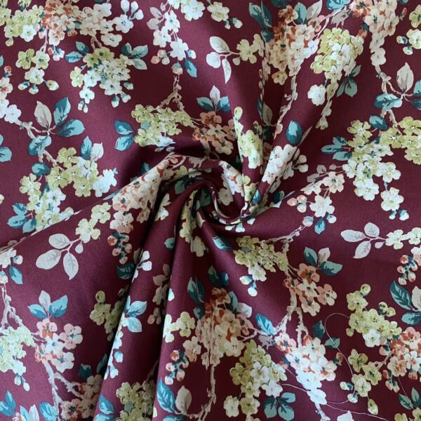 100% Cotton High-Density Cartoon Printed Fabric — Soft & Breathable Kidswear Poplin