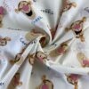 100% Cotton Cartoon Printed Poplin Fabric — Soft & Breathable for Kidswear