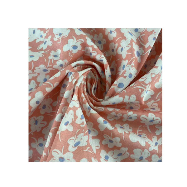 主图-05 100% Cotton Reactive Printed Japanese Small Floral Fabric — Soft, Lightweight & Colorfast