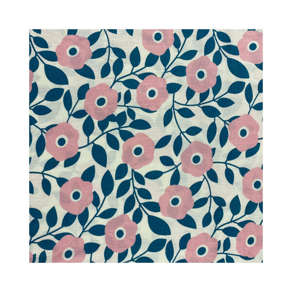 100% Cotton Crinkle Floral Printed Fabric — Soft & Airy for Summer Wear