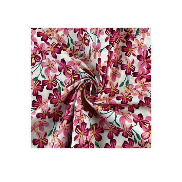 主图-05 Cotton Floral Print Fabric – Small Flower Design for Summer Dresses & Kidswear