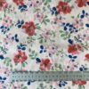 Vintage Floral Cotton Poplin Fabric – 100% Cotton Reactive Print for Dressmaking