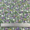 40s Pure Cotton Poplin Printed Fabric – Small Floral Pattern for Shirts, Bags & DIY Projects