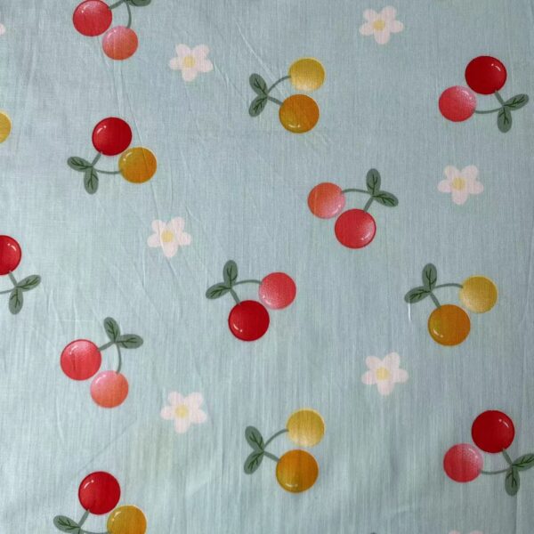 100% Cotton Poplin Printed Fabric – Korean INS Style for Kids & Women's Clothing, DIY Projects