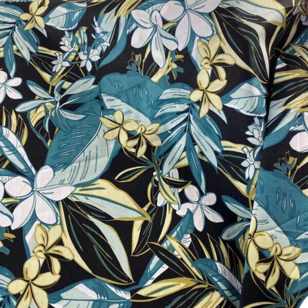 主图-05 Reactive Printed Cotton Poplin Fabric by the Yard for Dressmaking – 100% Cotton