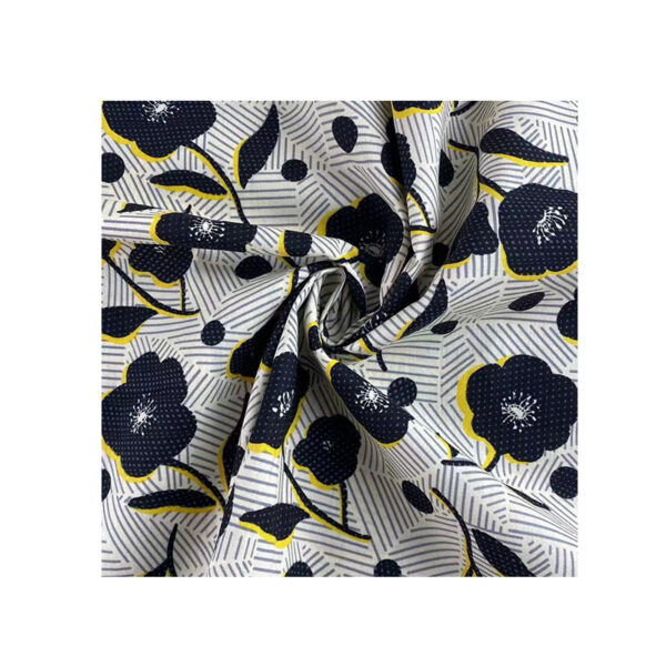 Soft Cotton Voile Floral Print Fabric – 100% Cotton for Dresses & Loungewear