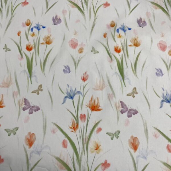 100% Cotton 60s Combed Digital Printed Fabric — Ultra-Smooth & High-Definition