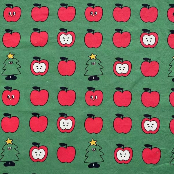 100% Cotton Digital Printed Christmas Fabric — Festive & Durable for DIY Sewing