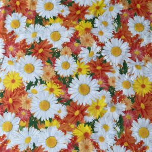 100% Cotton Digital Printed 3D Oil-Painting Style Fabric — Vivid, Soft & Breathable