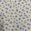 100% Cotton Digital Printed Gingham Floral Fabric — Light, Breathable & Colorfast