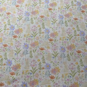 100% Cotton Digital Printed Cartoon INS-Style Fabric — Soft, Safe & Vibrant