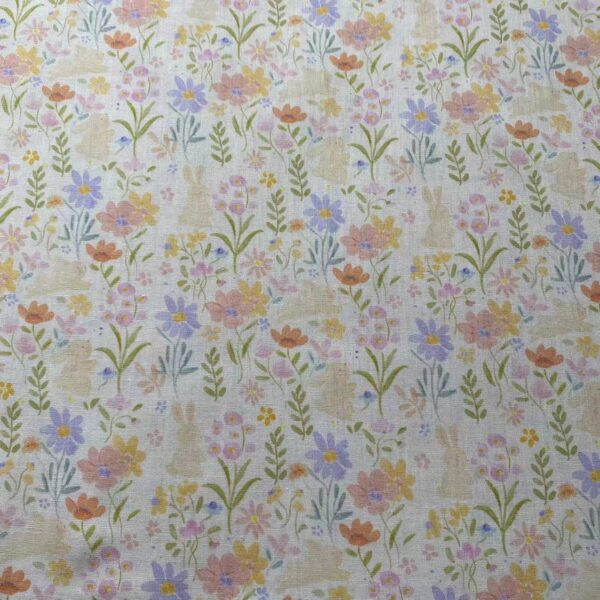 SKU-01-1 100% Cotton Digital Printed Cartoon INS-Style Fabric — Soft, Safe & Vibrant