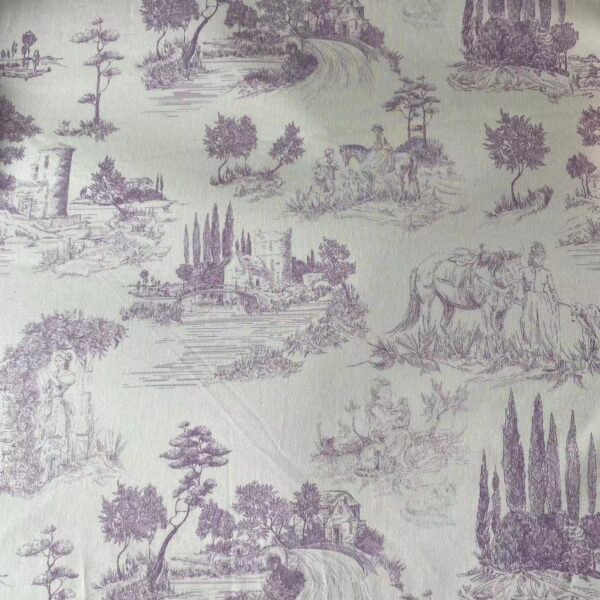 SKU-01-1 100% Cotton Digital Printed Solid Fabric — High-Count Combed Cotton for Kids & Women Apparel