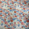 SKU-02-2 100% Cotton Digital Printed Rose & Bunny Fabric — Soft, Breathable & Child-Safe