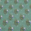 100% Cotton Digital Printed Christmas Fabric — Festive & Durable for DIY Sewing