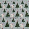 100% Cotton Digital Printed Christmas Fabric — Festive & Durable for DIY Sewing