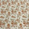 100% Combed Cotton Digital Printed Fabric — Vintage Floral Design