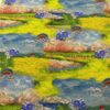 100% Cotton 3D Pastoral Oil-Painting Printed Fabric — Soft & Artistic