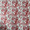 100% Cotton Digital Printed Rose Cluster Fabric — Soft & Elegant for Garments