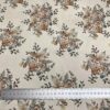 主图-02 100% Cotton Combed Digital Printed Vintage Floral Fabric — Soft, Elegant & Durable