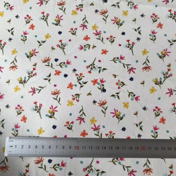 100% Cotton 3D Oil-Painting Chinese Style Printed Fabric — Artistic & Refined