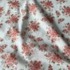 100% Cotton Pink Mini Floral Fabric — Soft & Breathable for Kidswear