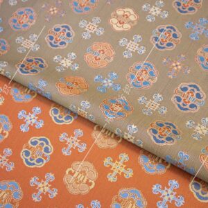 Rayon Tricolor Warp Jacquard Fabric — Rich Drape & Oriental Texture