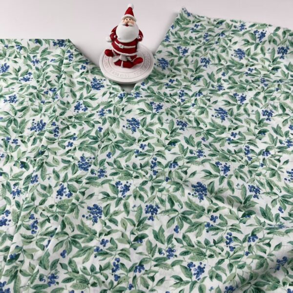 主图-03 100% Cotton Poplin Floral Fabric — Soft & Breathable DIY Material