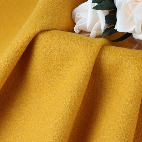 主图-03 Polyester Solid Color Woolen Fabric — Heavyweight Warm & Durable