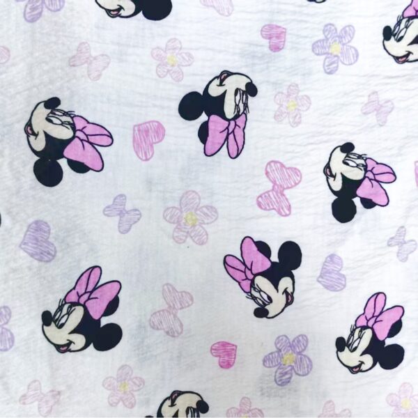 Combed Cotton Crinkle Gauze Knit Fabric — Soft & Breathable for Babywear