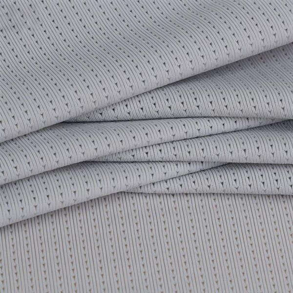 Nylon Spandex Single Jersey Jacquard Fabric — Moisture-Wicking & Cooling Performance