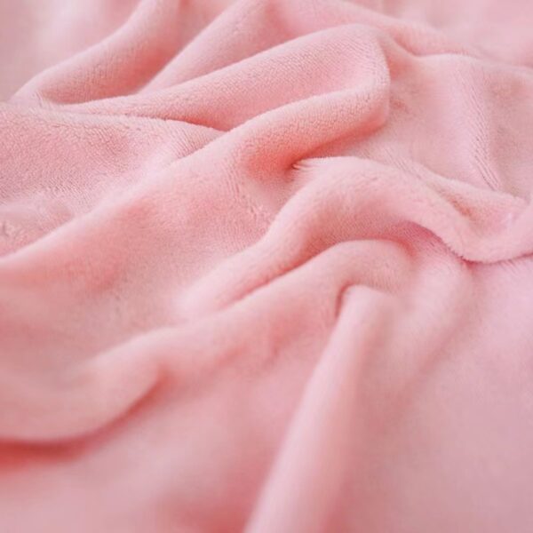 100% Polyester Milk Velvet Fabric — Soft & Durable Home Textile Material