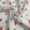 主图-04 100% Cotton Combed Digital Printed Fabric — Fresh Small Floral Prints for Kids & Women Apparel