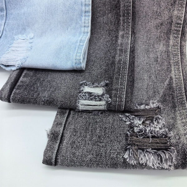 100% Cotton Heavyweight Raw Denim Fabric — Durable & Winter-Ready