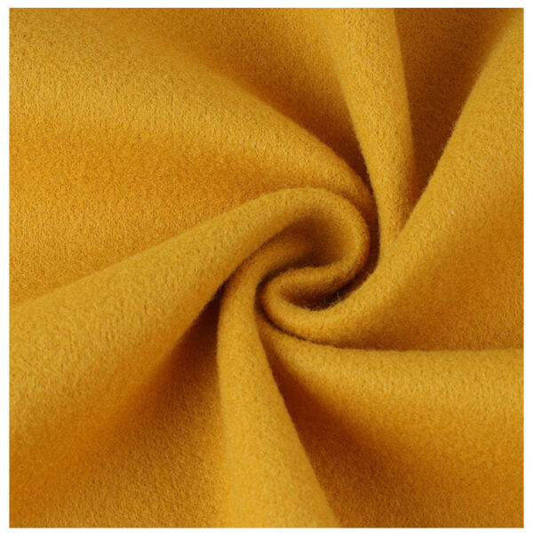 主图-05 Polyester Solid Color Woolen Fabric — Heavyweight Warm & Durable