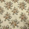主图-05 100% Cotton Combed Digital Printed Vintage Floral Fabric — Soft, Elegant & Durable
