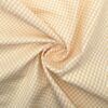Poly Cotton Yarn-Dyed Check Fabric — Lightweight & Durable for Daily Wear