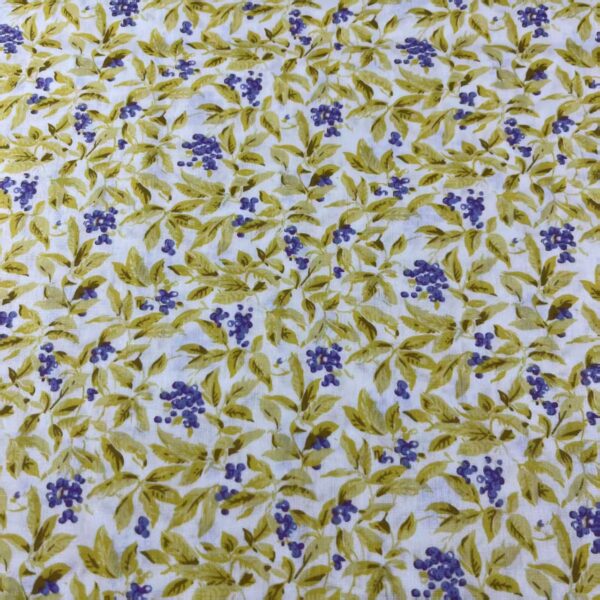 主图-08 100% Cotton Poplin Floral Fabric — Soft & Breathable DIY Material