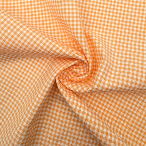 Poly Cotton Yarn-Dyed Check Fabric — Lightweight & Durable for Daily Wear