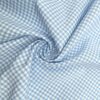 Poly Cotton Yarn-Dyed Check Fabric — Lightweight & Durable for Daily Wear