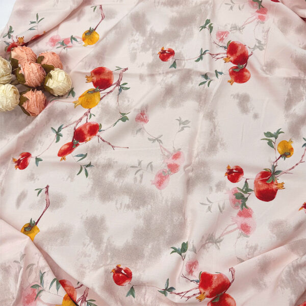 主图-20 100% Rayon Printed Cotton-Feel Fabric — Soft & Skin-Friendly Sleepwear Textile