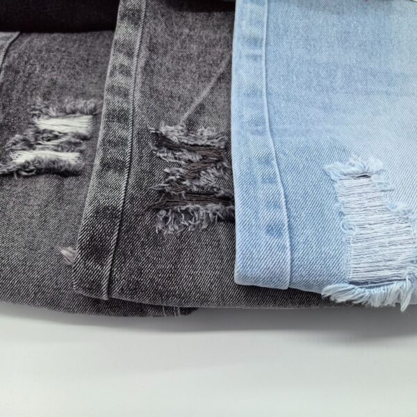 100% Cotton Heavyweight Raw Denim Fabric — Durable & Winter-Ready